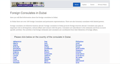 Desktop Screenshot of consulate-dubai.com