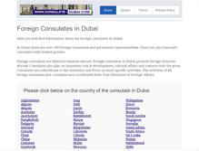 Tablet Screenshot of consulate-dubai.com